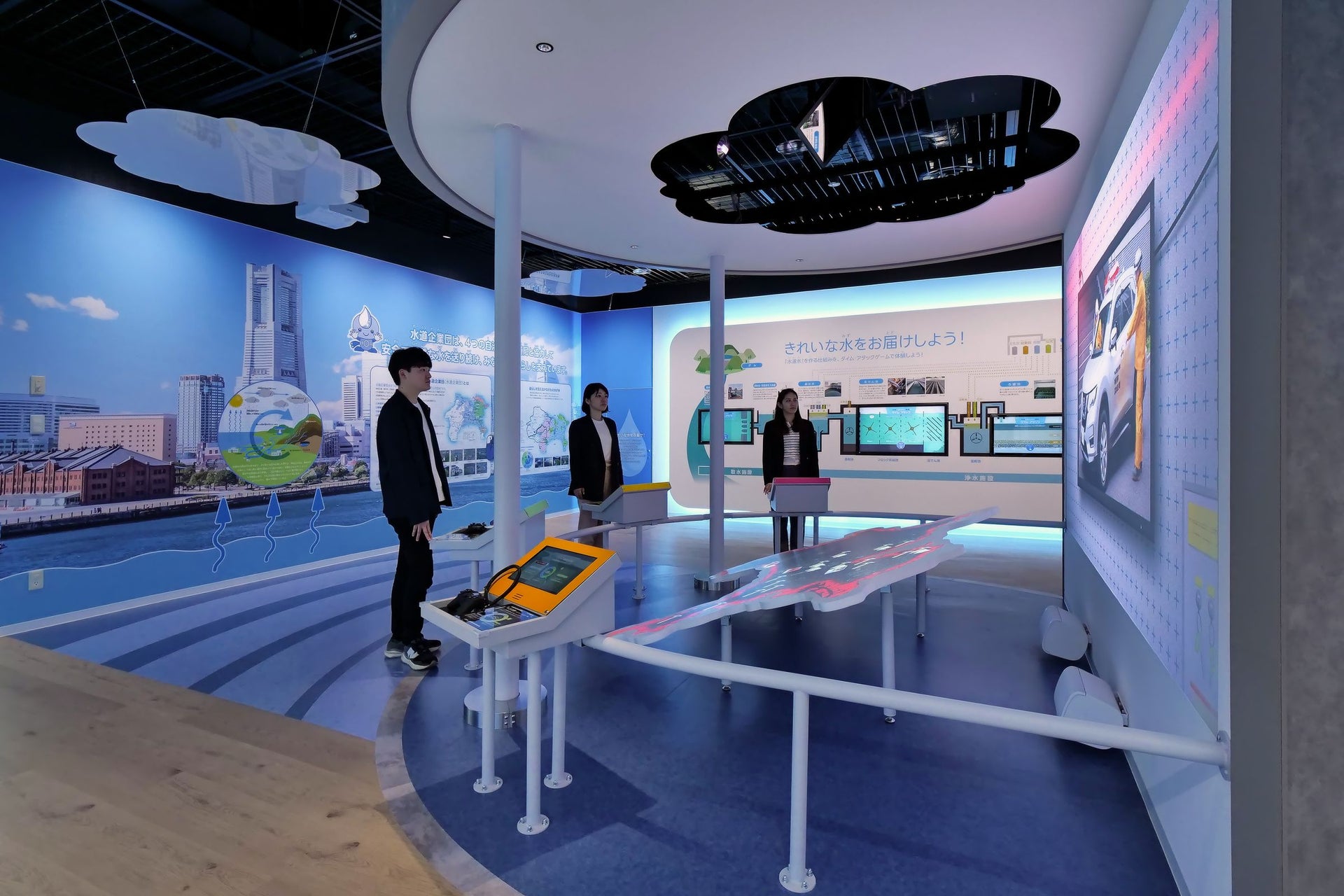 宮ヶ瀬ダム 水とエネルギー館 ウォーターミュージアム 水道ゾーン2